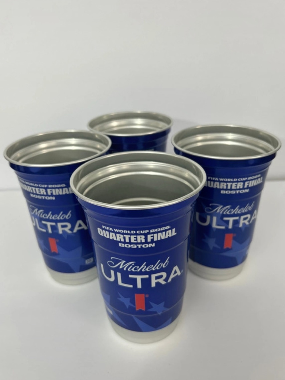 FIFA World Cup 2026 Quarter Final Boston Cups Set of 4 cups